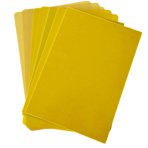 แผ่นกระจกอีพ็อกซี่3240มม. สีเหลือง3240-A 15มม. แผ่นไฟเบอร์กลาสไฟเบอร์กลาสแรงดันไฟฟ้าแรงสูง - Product Image 3