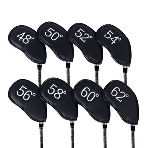 CRAFTSMAN <b>GOLF</b> 10pcs/Set Thick Synthetic Leather <b>Golf</b> Iron Head Covers Set Headcover Fit All Brands Custom Logo - Product Image 2