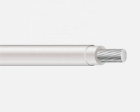 Cable de Construcción de Aluminio Negro de 500 MCM THHN THWN-2 con Aislamiento de PVC de 600V, Longitudes de 50 a 1000 Pies