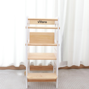 Torre perfecta Asistente <span class=keywords><strong>de</strong></span> <span class=keywords><strong>cocina</strong></span> <span class=keywords><strong>para</strong></span> niños en edad preescolar taburete <span class=keywords><strong>de</strong></span> pie Torre <span class=keywords><strong>de</strong></span> aprendizaje segura montessori - Product Image 4