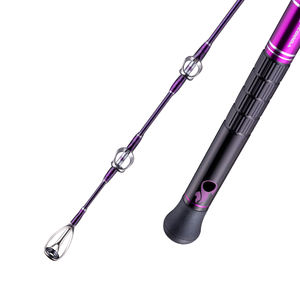 Jackfish — canne à pêche écologique de 1.9M/2.2M/2.4M, accessoire léger à revêtement en bateau avec moulinet électrique ESEB - Product Image 3