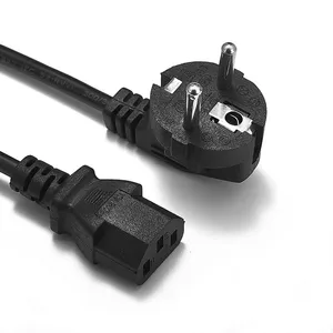 Custom 220V Electrical Computer EU AC Power supply Cable