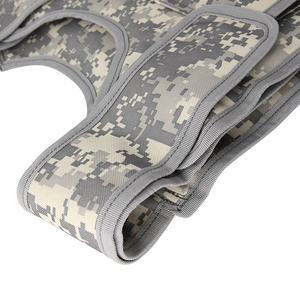 Armatura per giubbotto tattico balistico con rivestimento in Nylon con camuffamento digitale a doppia sicurezza per caccia all'aperto protettiva resistente - Product Image 5