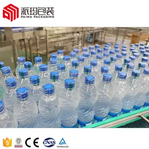 Factory Price Automatic Filling Small Scale Pure Drinking Spring Mineral Water Bottling Machine