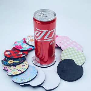 Posavasos Circular Personalizado <span class=keywords><strong>de</strong></span> Neopreno para Coche, Antideslizante, para Sublimación, <span class=keywords><strong>Precio</strong></span> al por Mayor para Fábrica, Oficina, Hotel, Cocina - Product Image 4