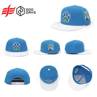 Gorras de Béisbol Personalizadas de Alta Calidad con Visera Plana, Gorras Snapback Bordadas de 6 Paneles, Proveedor de Gorras Ajustadas