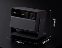 جهاز عرض XGIMI RS30 Ultra بدقة 4K و6100ISO مع تقنية التكبير البصري وتقنية الليزر DLP ونظام تشغيل أندرويد وذاكرة وصول عشوائي 3 جيجابايت وسطوع عالي للسينما المنزلية