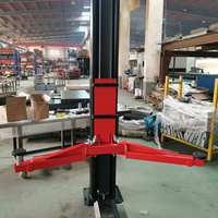 Machine de levage de voiture à deux poteaux, mécanique, à double point de déverrouillage