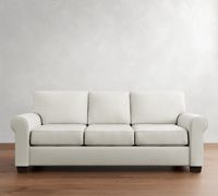 Fauteuil pivotant décontracté en rotin tressé de style campagnard américain RH, en bois massif, personnalisable, rembourré en éponge, mobilier de maison