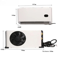 Climatiseur 24V DC pour semi-remorque, Climatiseur 12V pour stationnement, Unité de climatisation split silencieuse à onduleur, Nouveauté 2026, Meilleures ventes