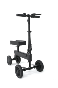 Déambulateur à quatre roues MIJO MK01 pliable et léger (14 kg) avec frein à disque, certifié CE Classe II, autonomie de 12 km, vitesse maximale de 6 km/h - Product Image 3