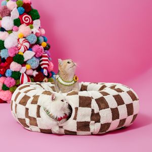 Giocattoli a tunnel a forma di ciambella Starmoon <span class=keywords><strong>per</strong></span> <span class=keywords><strong>gatti</strong></span> di piccola e grande taglia con cuscino circolare lavabile - Product Image 6