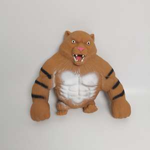 Juguetes antiestrés de mono y tigre de gran tamaño, rellenos de arena, blandos y divertidos, para aliviar el estrés - Product Image 3