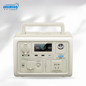 Ansimsgo - Batería de Litio-Ferrofosfato (LiFePO4) de 600W de Potencia de Salida y <span class=keywords><strong>268Wh</strong></span> de Capacidad, con Inversor Inteligente y Compresor de Aire, para Almacenamiento de Energía Solar de 1200W - Product Image 3