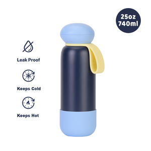 กระติก<span class=keywords><strong>น</strong></span>้ำสุญญากาศสแตนเลส 304 ขนาดใหญ่ 25 ออ<span class=keywords><strong>น</strong></span>ซ์  แบบพกพา  มีหูหิ้ว  สีตัดกัน - Product Image 6