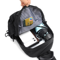 Bolso Bandolera Táctico de Moda, Deportivo, para Senderismo, Ligero, de Nailon, Impermeable, Resistente, Riñonera, para Hombre, para el Gimnasio