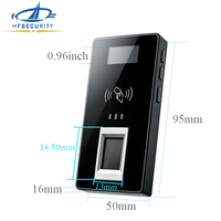 Lector de Huellas Dactilares HF7000Pro BlE, Escáner de Tarjetas NFC, Dispositivo Biométrico USB con SDK y Batería de 2000mAh