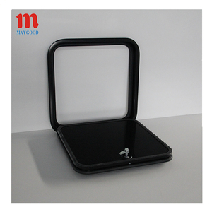 Porte de compartiment de camping-car personnalisable 400x450 mm, cadre en aluminium, porte d'accès de camping-car, porte de rangement de camping-car pour camping-car, caravane, autocaravane - Product Image 4