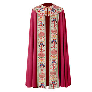 عباءات إيكو، زي تنكري للرجال على الطراز القروسطي، شال كنسي، عباءة كاهن، فارس، راهب، عباءات صلاة، زي تنكري لحفلات الهالوين والكرنفال - Product Image 2