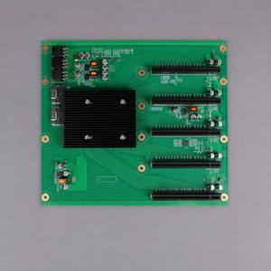 Pex88096 PCIe 4.0 DDR4 SATA บอร์ดขยายช่องสัญญาณเดียวสำหรับการ์ดจอหลายตัว 5 ช่องเสียบการ์ดจอ สำหรับเซิร์ฟเวอร์ เวิร์กสเตชัน เมนบอร์ด ATX - Product Image 1