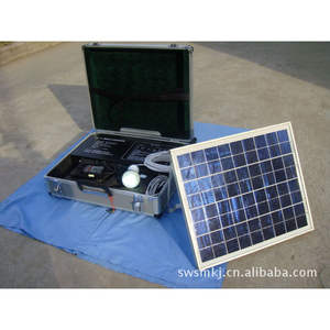 Étui solaire portable multifonctionnel de haute qualité avec recharge de téléphone portable et lampe LED pour une utilisation en extérieur - Product Image 3