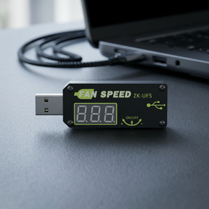 1PCS IA002 USB Speed <b>Controller</b> for TT Motor 4.0V-12V Input/2.5V-8.0V Output 0-999 Min Timer 5W Output Power 72x25x15mm - Product Image 3
