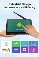 Mini Pc todo en uno para pantalla Industrial, sistema Android de 10,1 pulgadas, 1920x1200, 4 + 64GB, batería de pantalla táctil