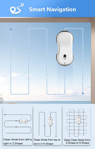 Nettoyeur de vitres intelligent avec navigation, sûr pour les bâtiments de grande hauteur, économe en énergie, nettoyage en profondeur, <span class=keywords><strong>lave</strong></span>-vitres <span class=keywords><strong>professionnel</strong></span> pour la maison - Product Image 3