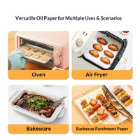 Papier absorbant l'huile en silicone recyclable Zhan Yi pour plateaux de cuisson, barbecues et friteuses à air, qualité alimentaire domestique