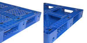 Fournisseur de palettes grillagées industrielles à 4 voies, conception à base croisée pour les applications logistiques exigeantes et de stockage frigorifique - Product Image 4