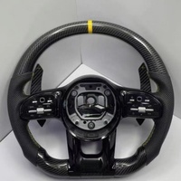 Volant en fibre de carbone personnalisable pour Mercedes-Benz AMG GT G63 W213 W223 W206 W205 W204 A45 GLA45 E63 G65 X290