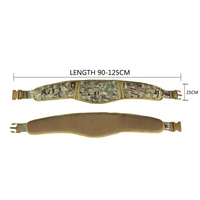 Ceinture tactique Yakeda CP en nylon, confortable, à taille élastique, rembourrée, pour patrouille, service, combat, sécurité, utilitaire, système Molle