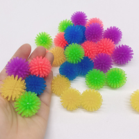 Mini multicolore sensoriel squeeze spike ball jouets pour animaux de compagnie hérisson balle Yoga soulagement du Stress jouets pour enfants