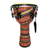 High Quality Professional DJembe Musical Instrument Reliable Quality with Sheepskin Drum Heads