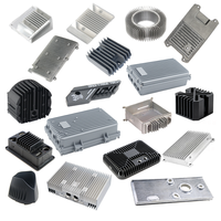 Panel de Radiador de Aleación de Zinc y Aluminio Personalizado, Radiador de una Pieza Fundido a Presión, Servicios de Fundición de Radiadores de Aleación de Aluminio