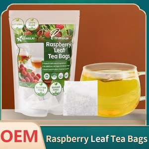 Thé en vrac de feuilles de <span class=keywords><strong>framboisier</strong></span> fraîches pour la santé, favorisant le cycle menstruel, réchauffant l'utérus et la fertilité féminine - Product Image 2