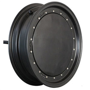 Moteur électrique de moyeu de roue sans balais <span class=keywords><strong>Qs</strong></span> 17 pouces en aluminium <span class=keywords><strong>6000w</strong></span> 45h V2 pour moto - Product Image 1