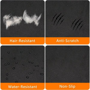 Tapis de voiture imperméable et résistant à la saleté pour animaux de compagnie, matériau Oxford épais, housse de siège arrière solide pour chats chiens Artifact de voyage - Product Image 4