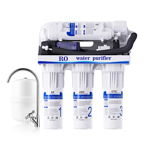 Système de filtration d'eau RO BAINA sans réservoir pour hôtels, ultrafiltration 5 étapes, purificateur d'eau potable sous évier pour cuisine, 75/100 GPD - Product Image 1