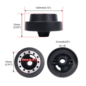 ขั้วต่อฐานพวงมาลัยสำหรับ Bmw E46 M3 328i 325i โลหะ 70 มม. 74 มม. 120 มม. 72 มม. 21 มม. - Product Image 1