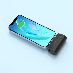 Catu daya portabel 5000mAh luar ruangan Power Bank kecil portabel darurat PD Power Bank untuk iPhone