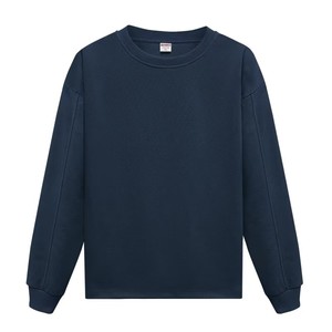 เสื้อยืดคอกลม แขนยาว ทรงยูนิเซ็กซ์ ผ้าเนื้อเพิร์ลเกรน 310 แกรม ชายเสื้อเรียบ - Product Image 4