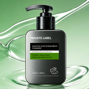 Exfoliante con 2% de Ácido Salicílico BHA, Limpiador Facial para Hombre, Micropeeling de Precisión para Suavizar la Piel, Fórmula Clínica, 100ml, OEM - Product Image 1
