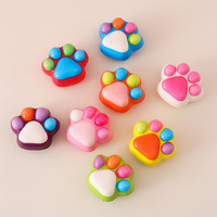 Lot de jouets Squishy Kawaii en vrac, animaux, beignets, pattes de chat, jouets à presser en forme de nourriture, pour distributeurs automatiques, remplisseurs de sacs de fête, cadeaux sensoriels
