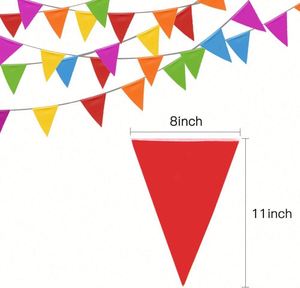 High Quality Custom Logo National Bunting <b>Flag</b> Wholesale Birthday Event Decor Triangle Pennant String <b>Flag</b> - Product Image 3