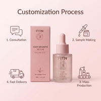 Sérum Capillaire Croissance Cheveux Lavande Romarin Huile de Ricin Marque Blanche Soin Naturel du Cuir Chevelu Traitement Herbal OEM Prix de Gros Personnalisé