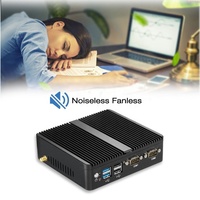 Mini PC Intel Celeron J6412 J4125, 2 LAN, 2 COM, 6 USB, BIOS, WIFI, DDR4, Computadora de Escritorio Personal Pequeña