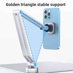 Soporte Magnético Plegable y Giratorio Multifuncional para Escritorio, para Teléfono y Mouse Pad, Modelo FY58 de Flying Fish - Product Image 3