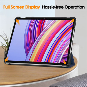 Funda Protectora Delgada de Cuero con Soporte Triple y Función de Apagado Automático para Tablet <span class=keywords><strong>Xiaomi</strong></span> Redmi <span class=keywords><strong>Pad</strong></span> 2 SE <span class=keywords><strong>5</strong></span> 6 7 Pad2 Pad6 Pad7 Pro - Product Image 6