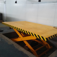 Table élévatrice à ciseaux stationnaire 500kg 1000kg Électrique Hydraulique Acier Allié Jambes Pliantes 1m 2m 3m Max 6m pour Usine et Manutention de Matériaux